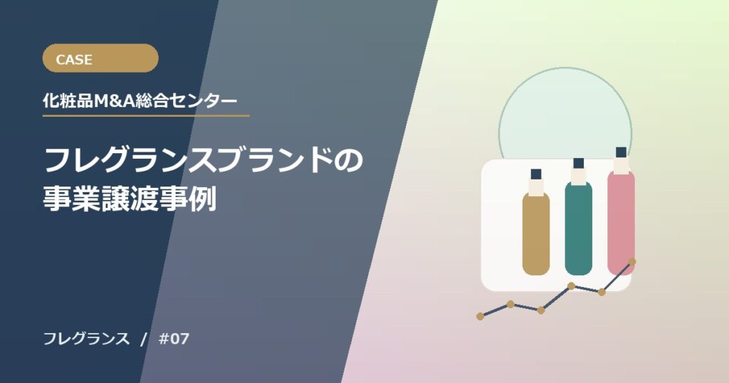 フレグランスブランドの事業譲渡事例