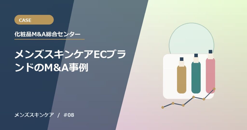 メンズスキンケアECブランドのM&A事例