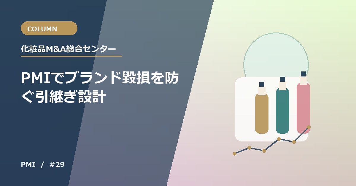 PMIでブランド毀損を防ぐ引継ぎ設計