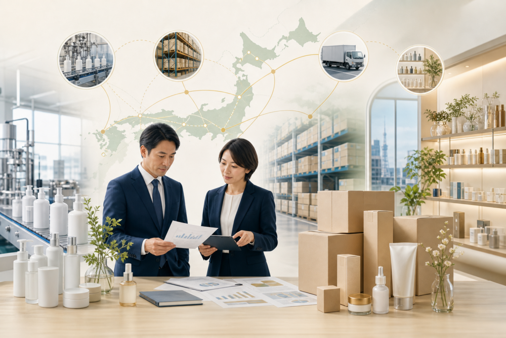 化粧品卸 M&Aで確認する代理店契約 販路別粗利 在庫 ロット 物流 PMI